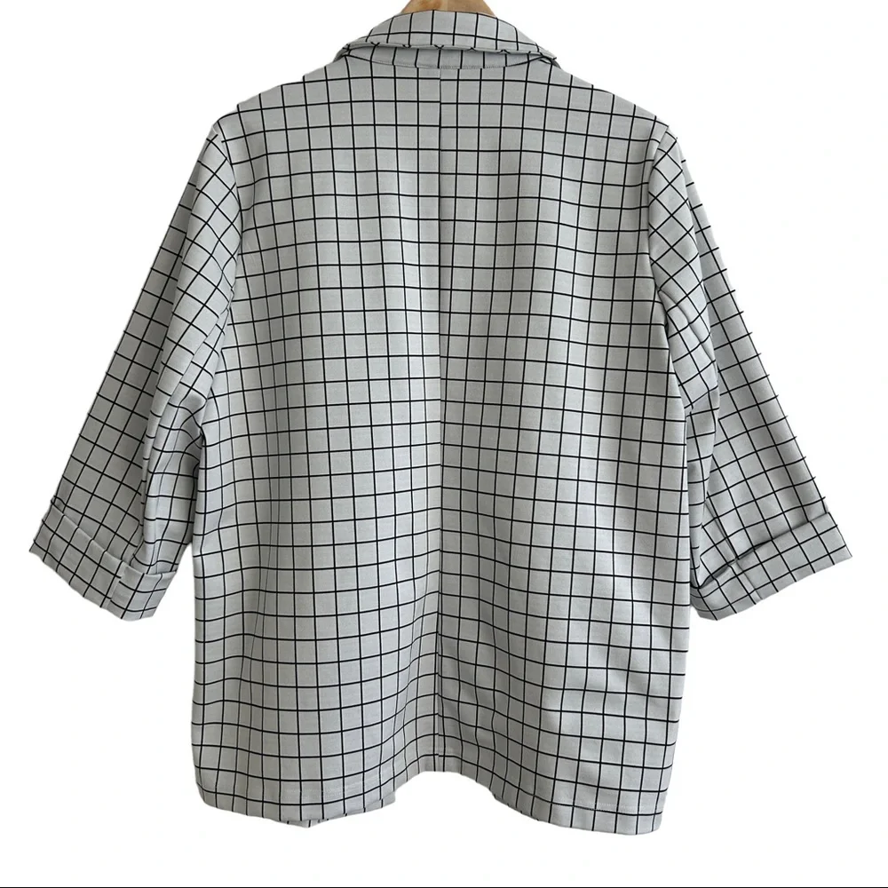 Cato Open Front Blazer (18/20W) - Picture 2 of 16